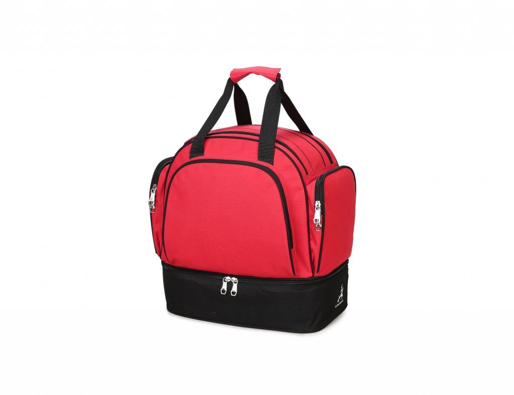 BOOT BASE BAG-RED & BLACK