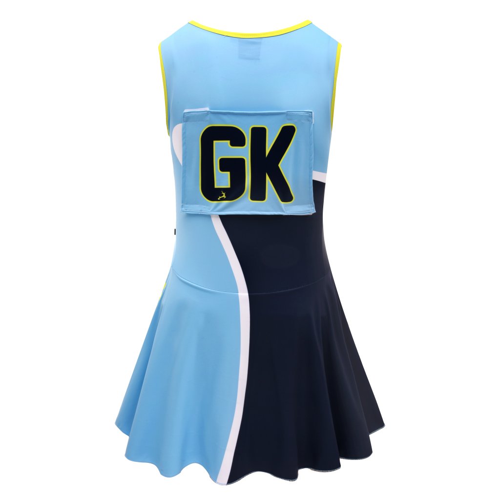 NETBALL BODYSUIT  DRESS BIBS-N12NBG