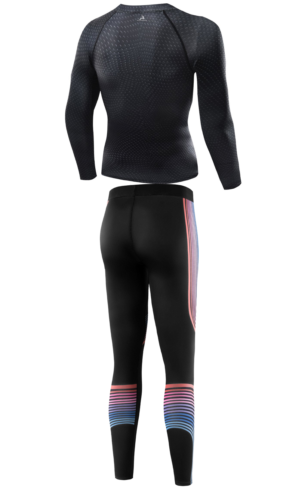 COMPRESSION LONG SLEEVE GYM WEAR-C83871BW5