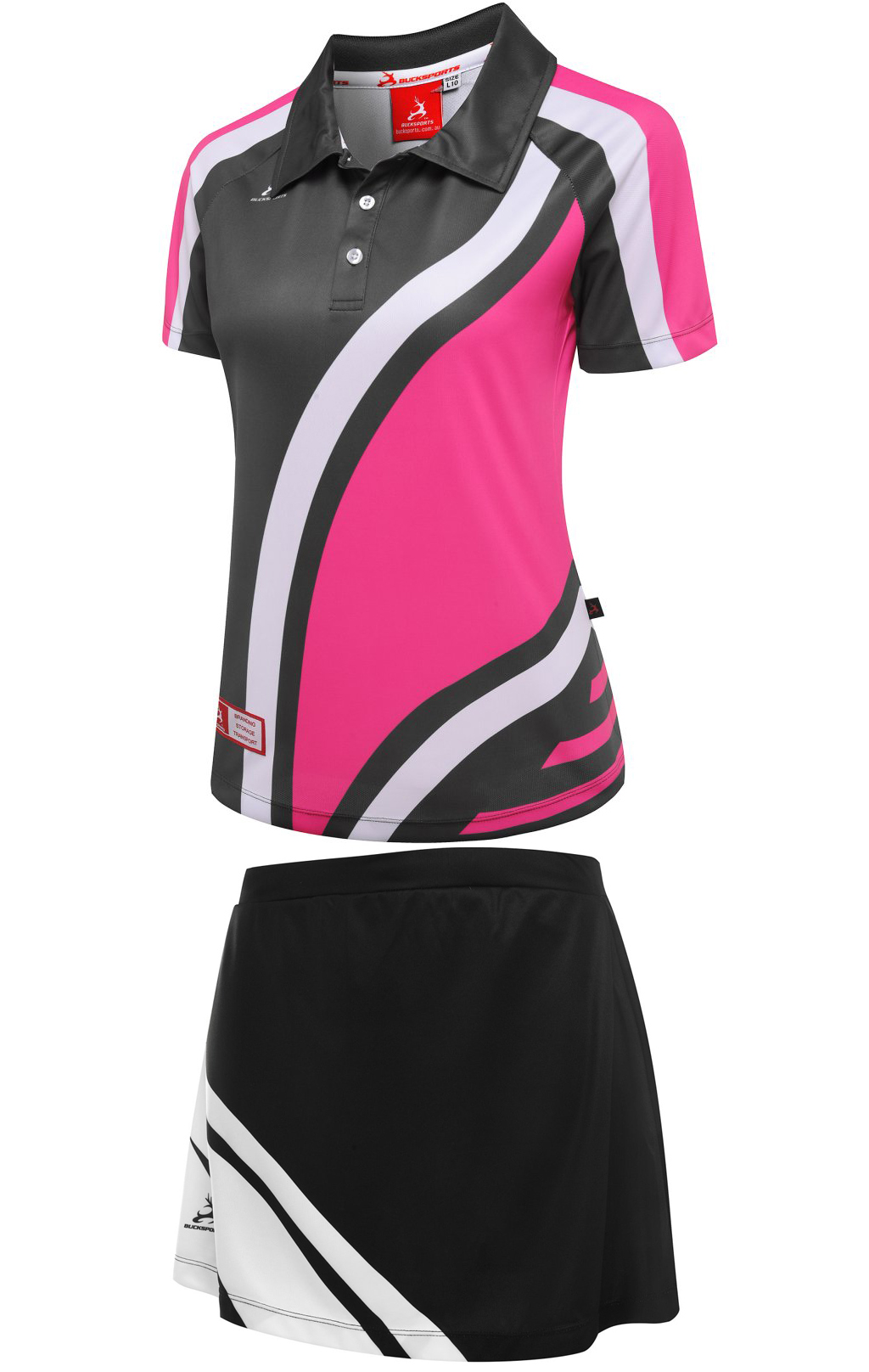 TENNIS UNIFORM-LADY-T1112PWG