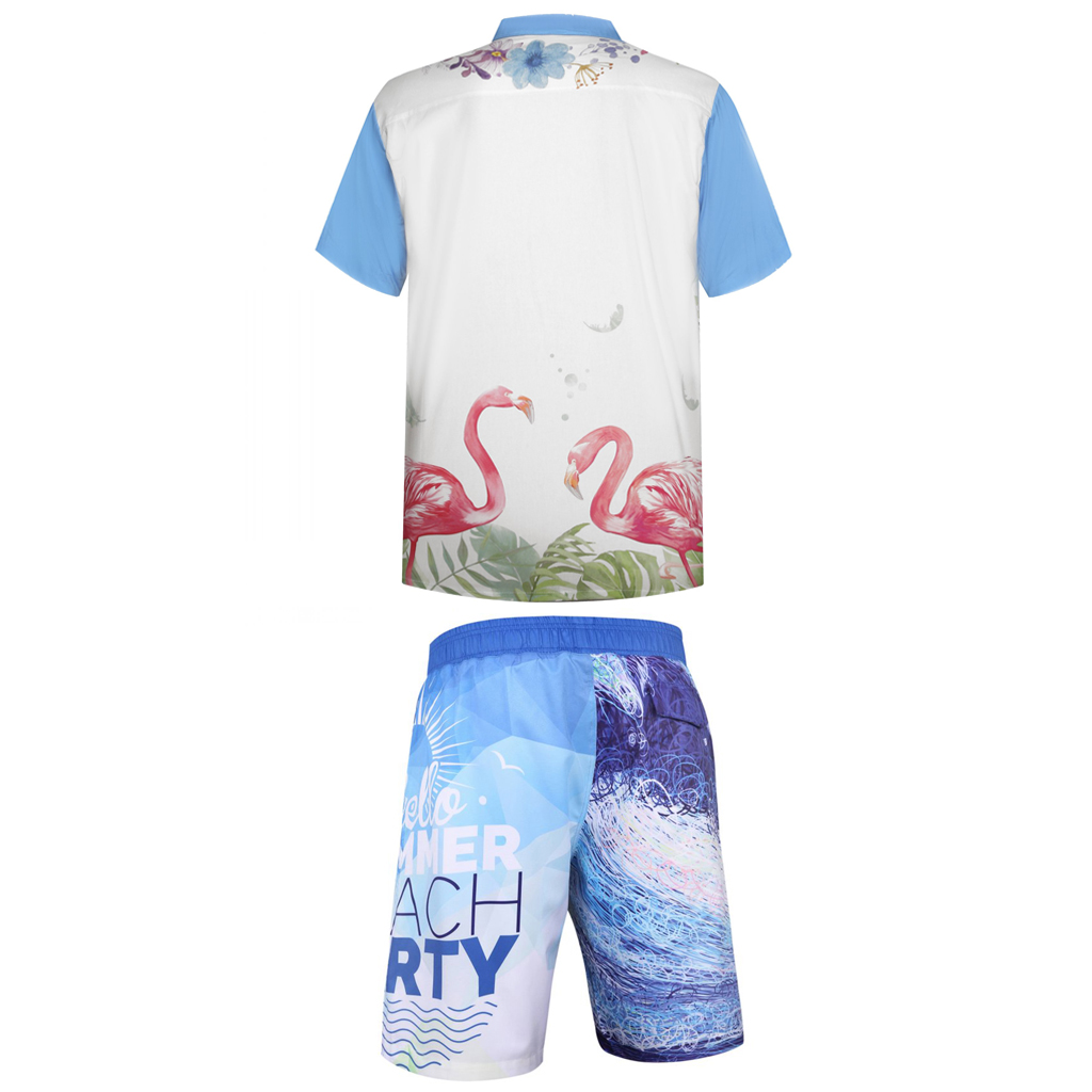 BEACH SHIRT AND SHORTS-B312B352