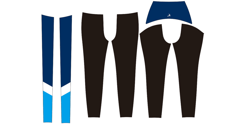 tracksuit pants layout