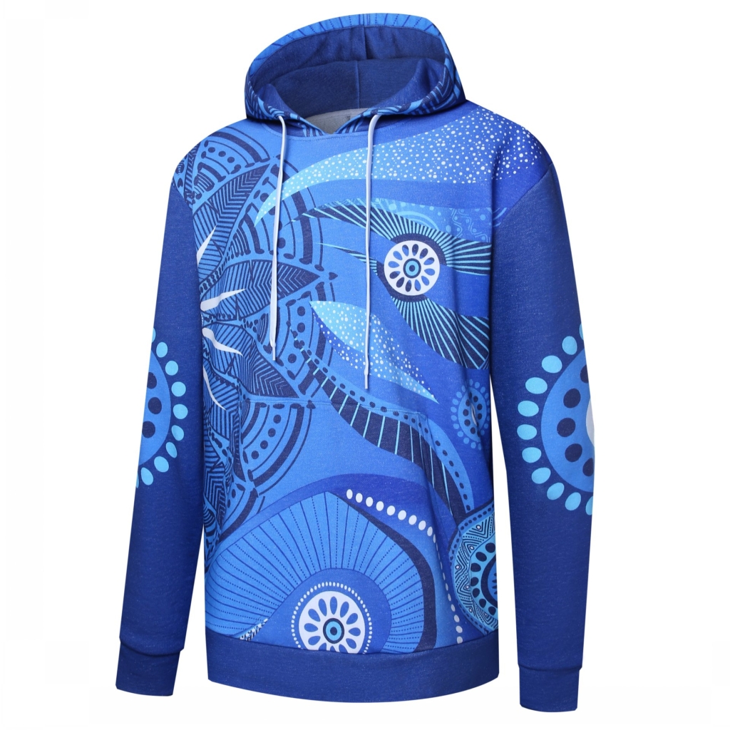 COTTON PRINTING AI DESIGN HOODIE-L04ART7